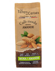 Café saveur Amande Moulu 225g