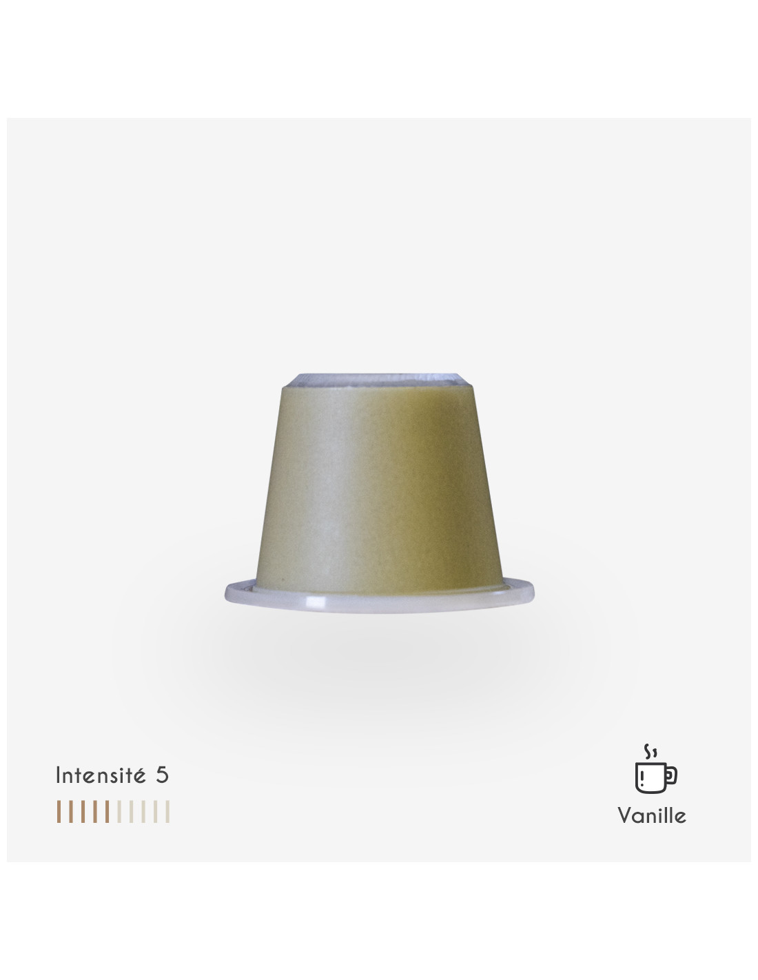 Capsules café saveur Vanille Capsules café saveur Vanille