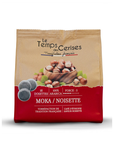 Dosettes saveur noisette sachet de 16...