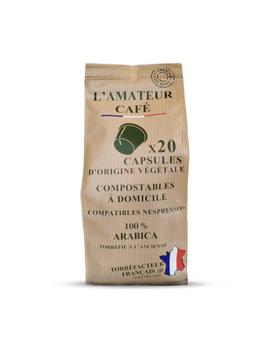 Capsules café Amateur sachet de 20 -...