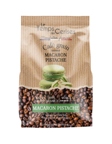 Café Macaron Pistache 900g Grain Café Macaron Pistache 900g Grain