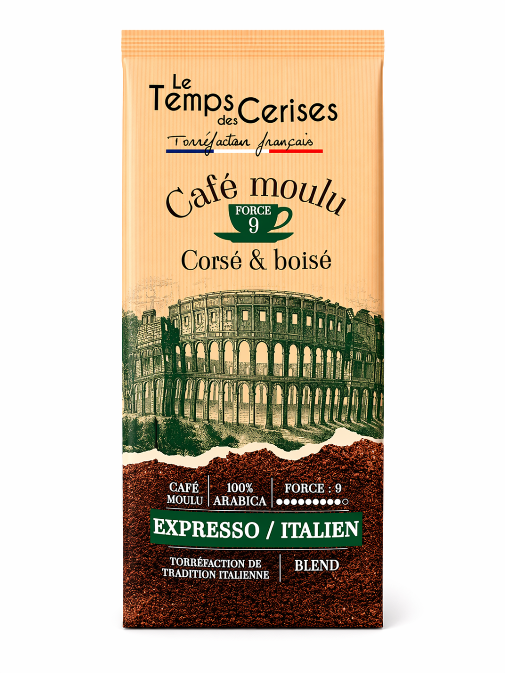 CAFE EXPRESSO ITALIEN MOULU 225g
