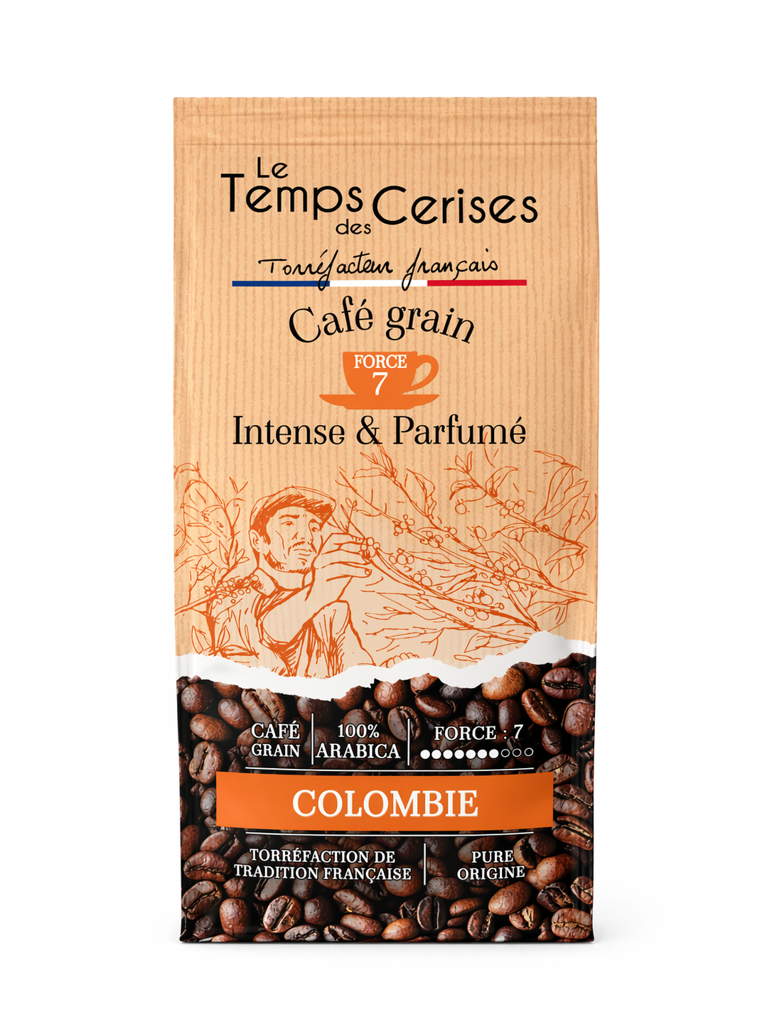CAFE COLOMBIE GRAIN 450g