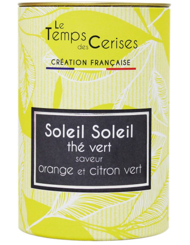 Thé vert Soleil Soleil Pot 80g
