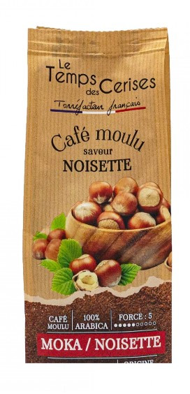 Café saveur noisette Moulu 225g
