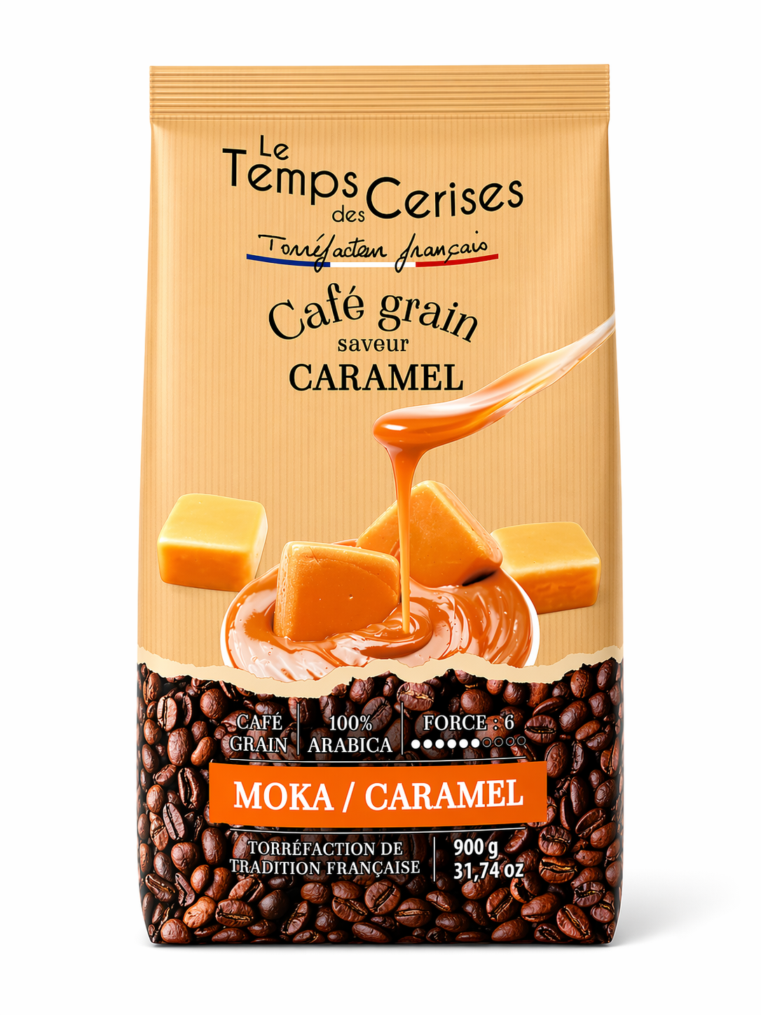 CARAMEL 900G GRAIN
