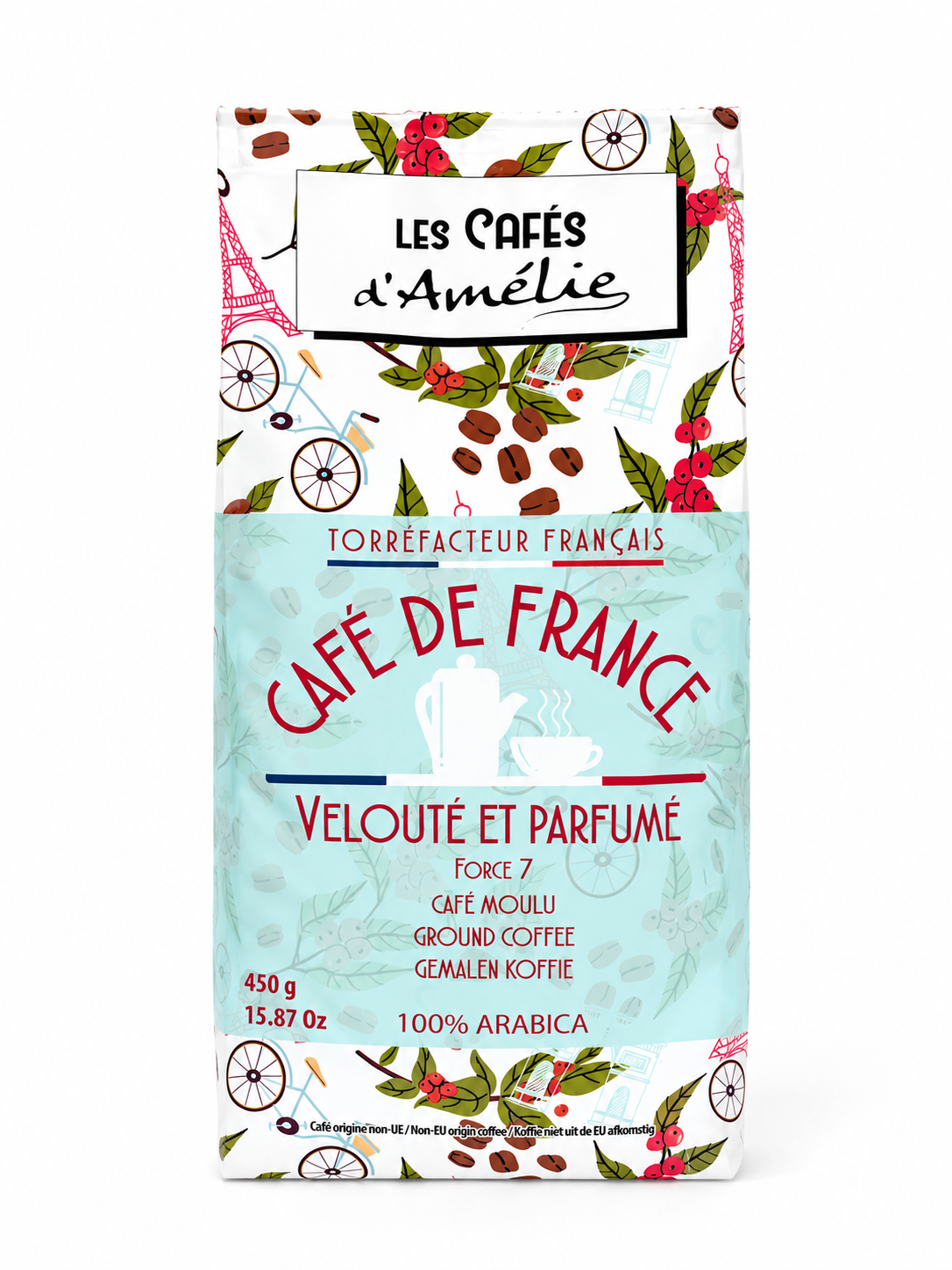 CAFE DE FRANCE MOULU 450g