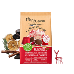 Capsules Christmas Coffee Noisette x10